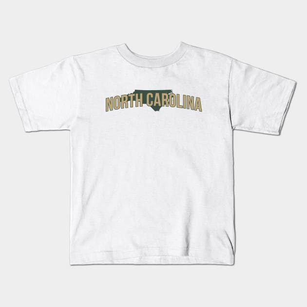 North Carolina Kids T-Shirt by Novel_Designs